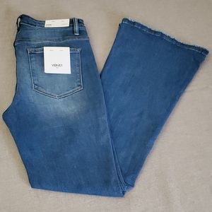 Vervet Alison Mid-Rise Flared Jeans Size 30